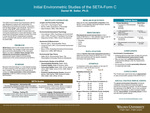 Initial Environmetric Studies of the SETA-Form C by Daniel W. Salter