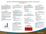 Barriers to Microenterprise Initialization, Growth, and Success by Marie Bakari