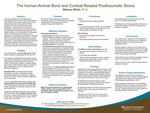 The Human-Animal Bond and Combat-Related Posttraumatic Stress by Melissa White