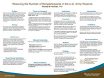 Reducing the Number of Nonparticipants in the U.S. Army Reserve by Dr. Renata Washington Hannah