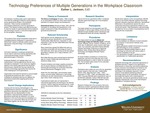 Technology Preferences of Multiple Generations in the Workplace Classroom